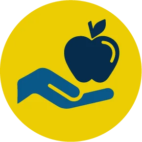 Icono Alimentación | Proayuda a Niños con Cáncer Luz de Vida